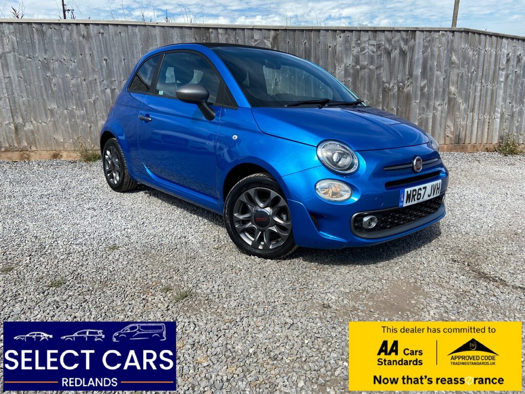 Fiat 500C 1.2 S Convertible Euro 6 Ss Blue