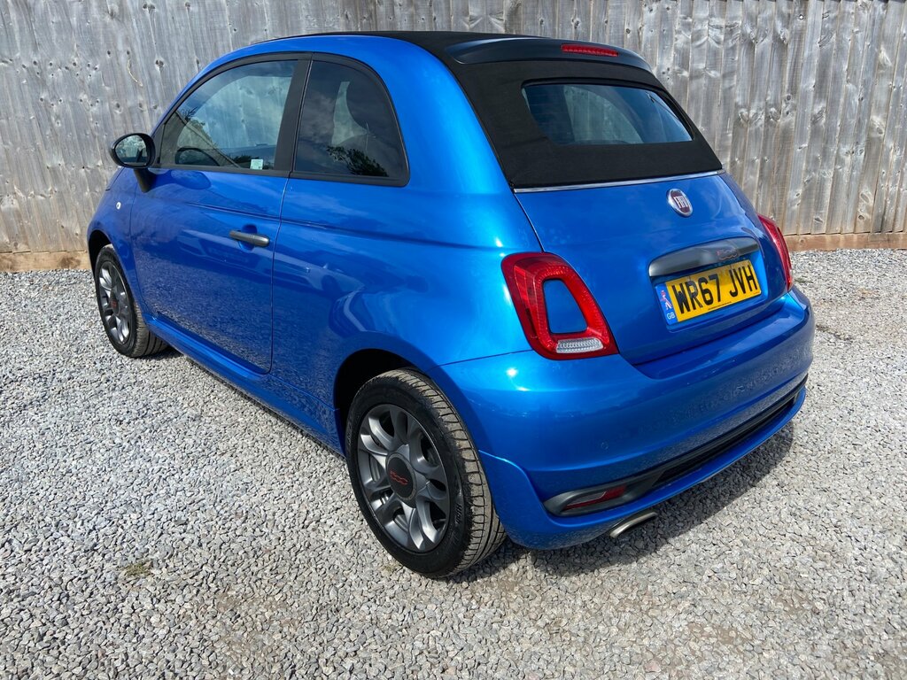 Fiat 500C 1.2 S Convertible Euro 6 Ss Blue #6