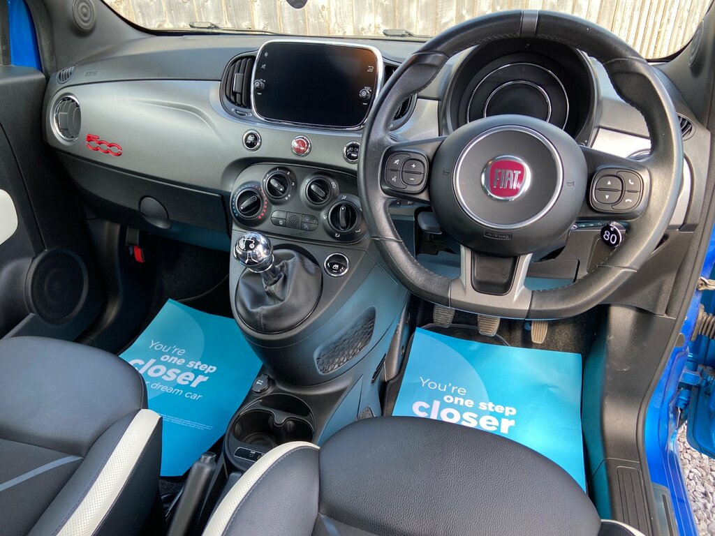 Fiat 500C Convertible 0.9 500C My17 0.9 Twinair 105Hp Riva C Blue #16