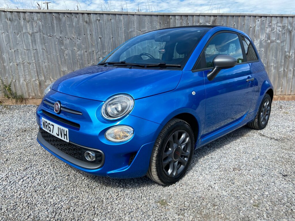 Fiat 500C 1.2 S Convertible Euro 6 Ss Blue #4
