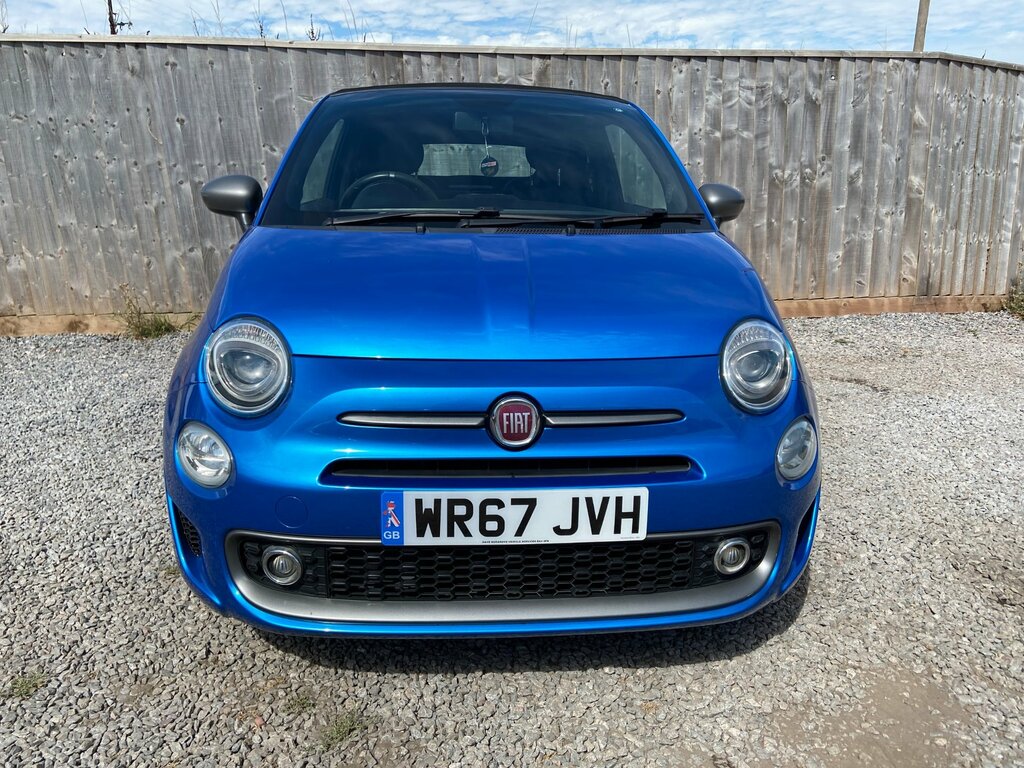 Fiat 500C 1.2 S Convertible Euro 6 Ss Blue #3
