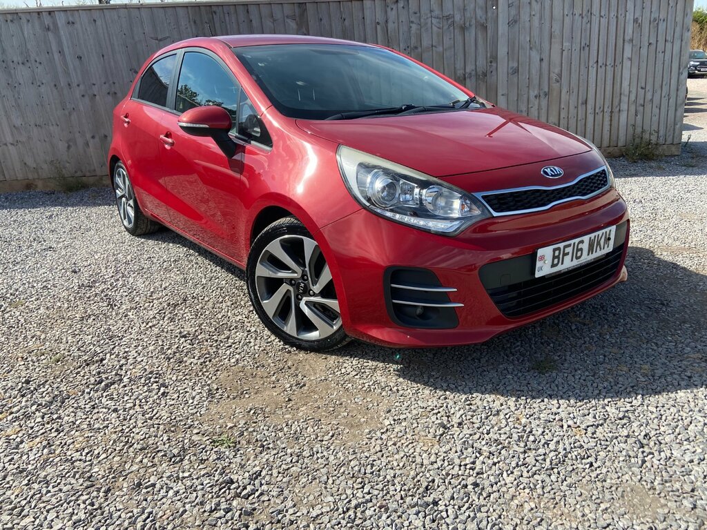 Kia RIO 1.4 Crdi Ecodynamics 3 Hatchback Red