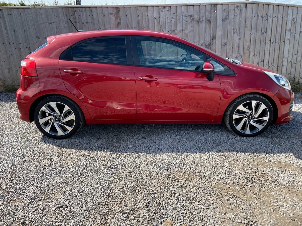 Kia RIO 1.4 Crdi Ecodynamics 3 Hatchback Red #5