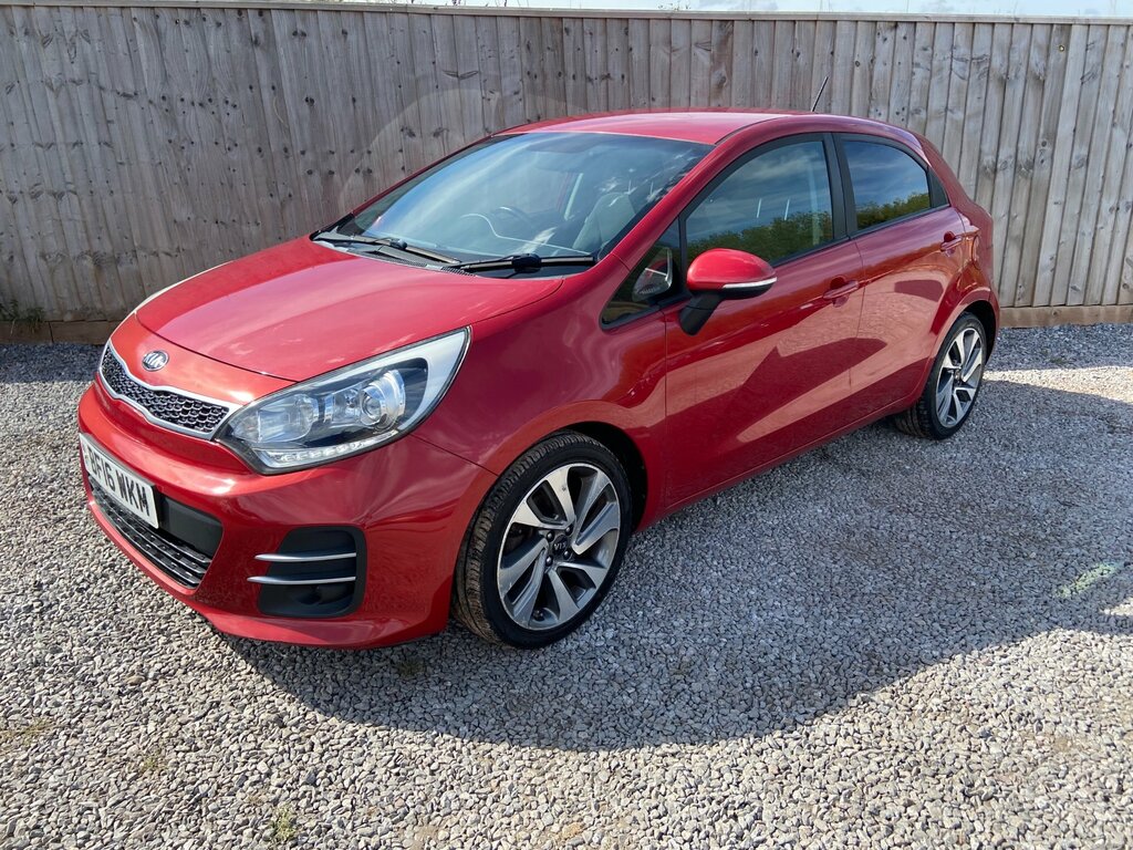 Kia RIO 1.4 Crdi Ecodynamics 3 Hatchback Red #3