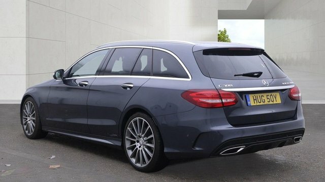 Mercedes-Benz C Class C300dh Bluetec Amg Line Grey #3