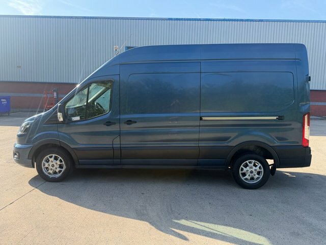 Ford Transit Custom 350 Ecoblue Limited Panel ML71XWO Blue #4