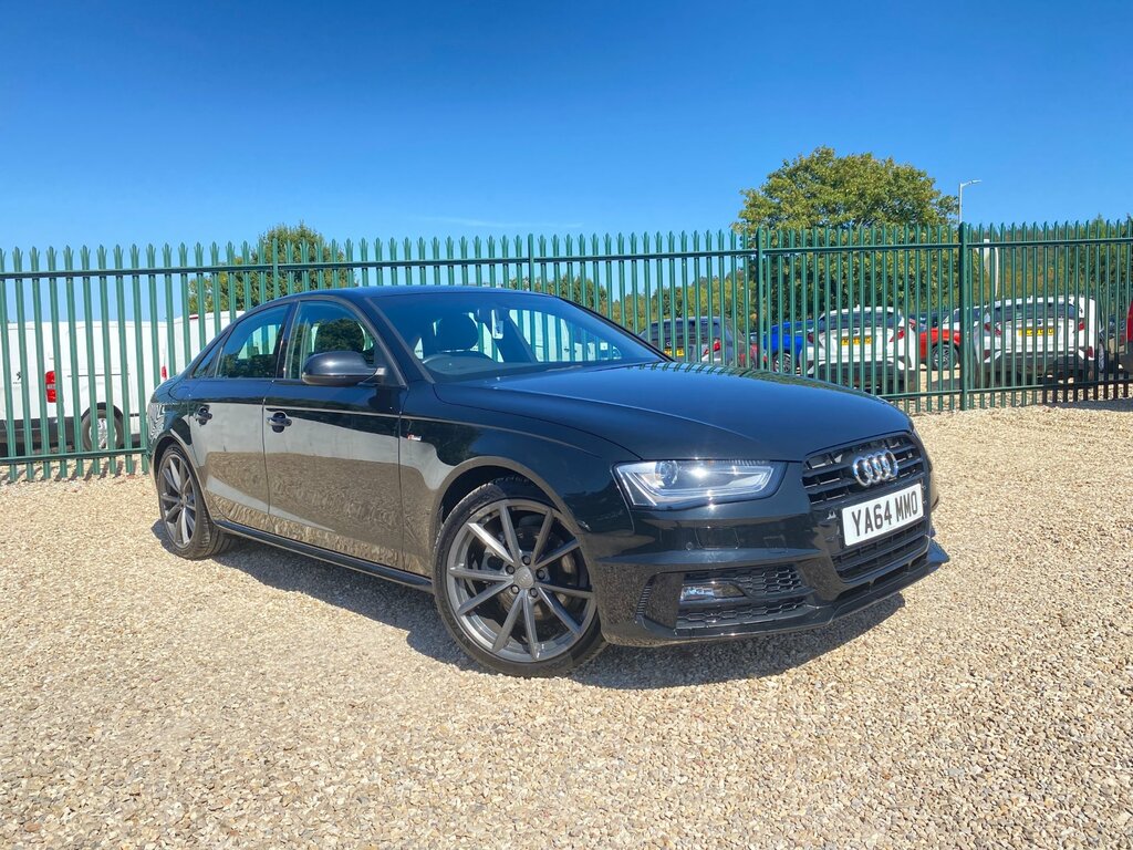 Audi A4 2.0 Tdi Black Edition Plus Saloon Manua Black