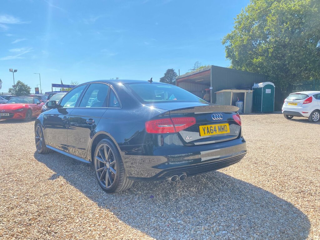 Audi A4 2.0 Tdi Black Edition Plus Saloon Manua Black #5