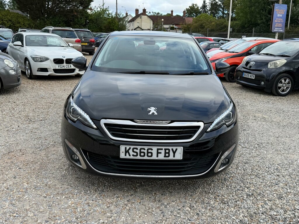 Peugeot 308 1.6 Bluehdi Allure Hatchback Eur Black #4