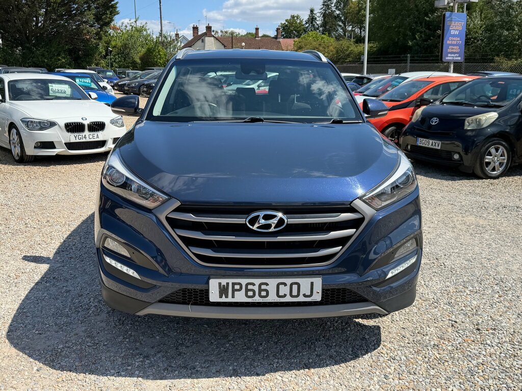 Hyundai Tucson 2.0 Crdi Se Nav Suv 4Wd Euro 6 Blue #3