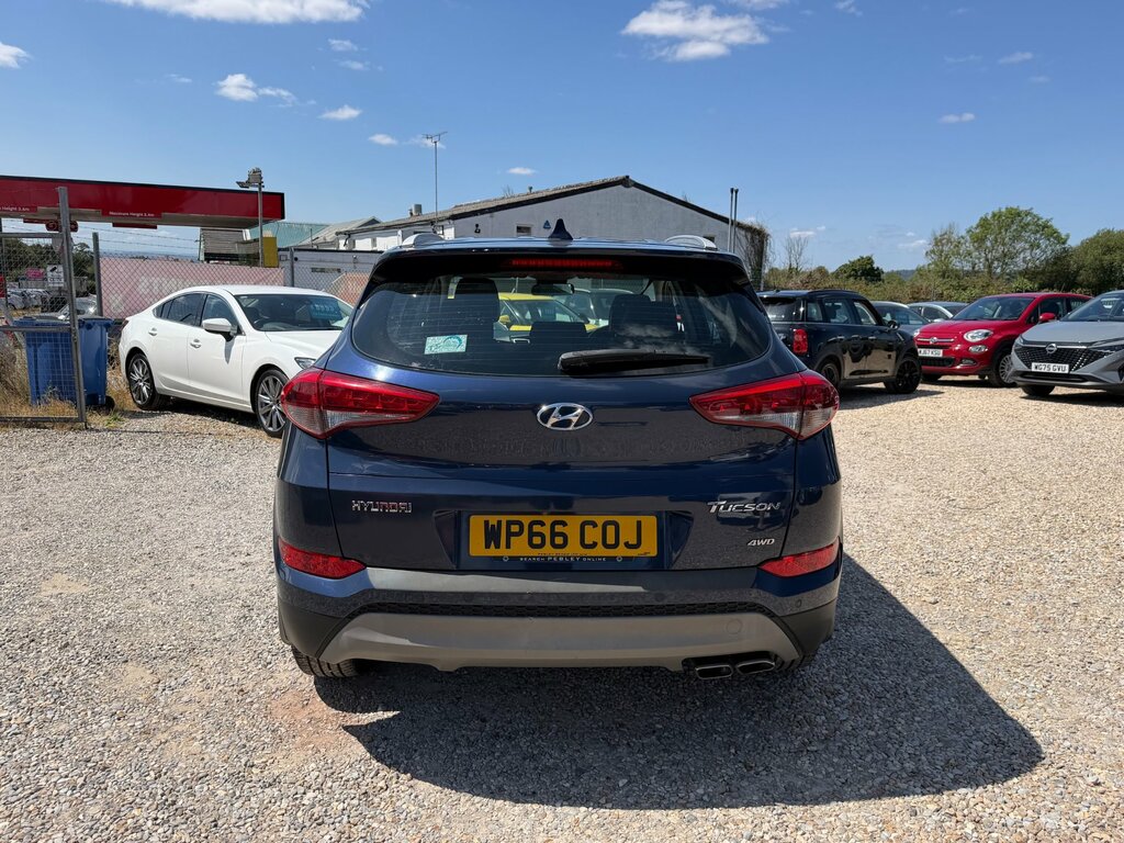 Hyundai Tucson Crdi Se Nav Blue Drive Brown #7