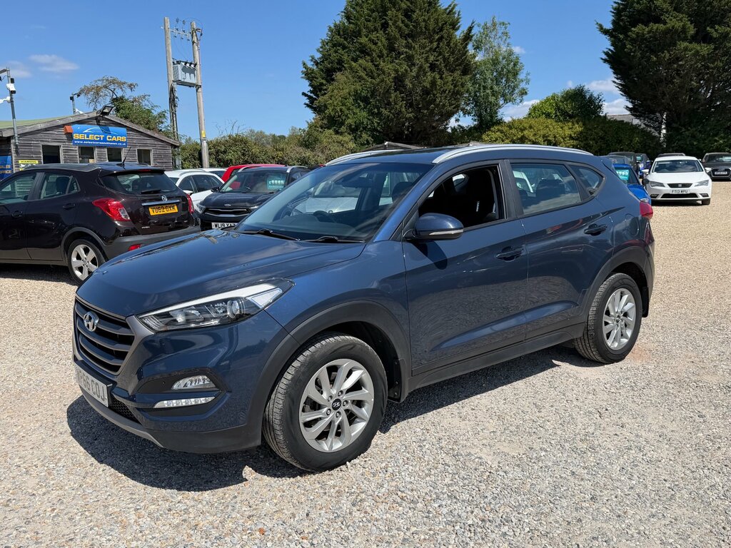 Hyundai Tucson 2.0 Crdi Se Nav Suv 4Wd Euro 6 Blue #4