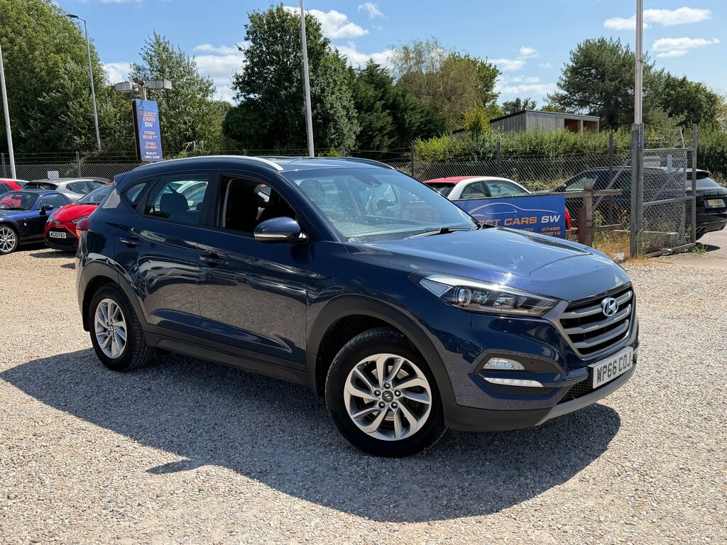 Hyundai Tucson 2.0 Crdi Se Nav Suv 4Wd Euro 6 Blue