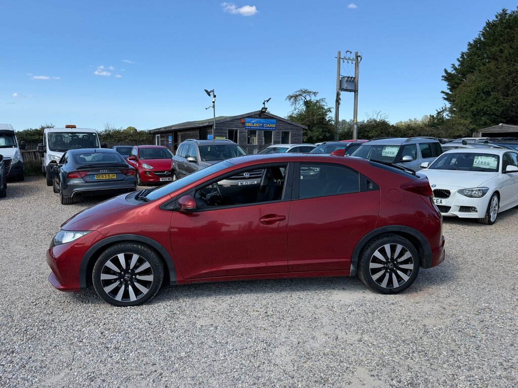 Honda Civic 1.8 I-vtec Se Plus Hatchback Euro Red #6