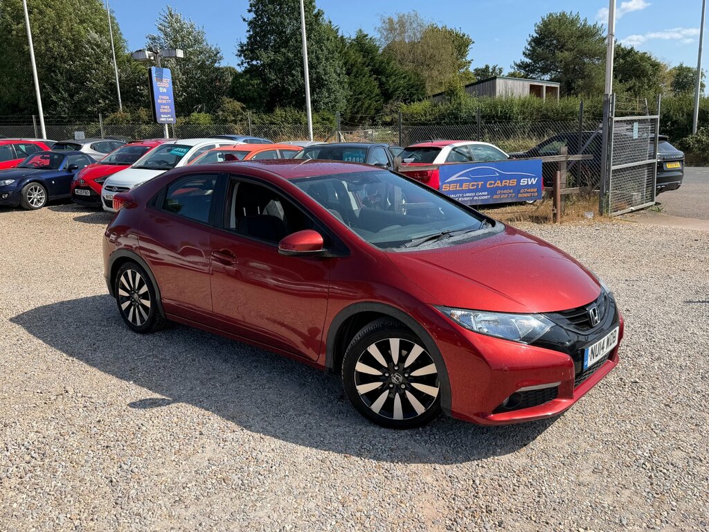 Honda Civic 1.8 I-vtec Se Plus Hatchback Euro Red #2