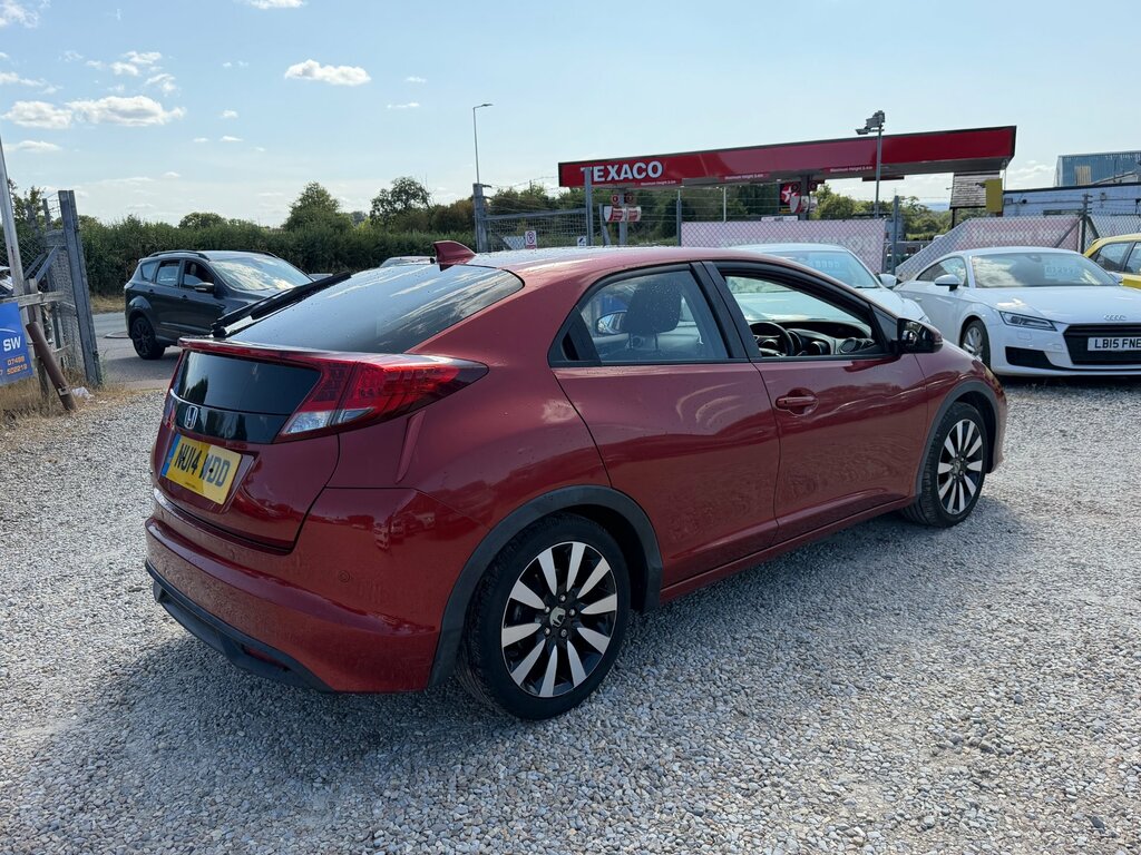 Honda Civic 1.8 I-vtec Se Plus Euro 5 Ss 2014 Silver #9