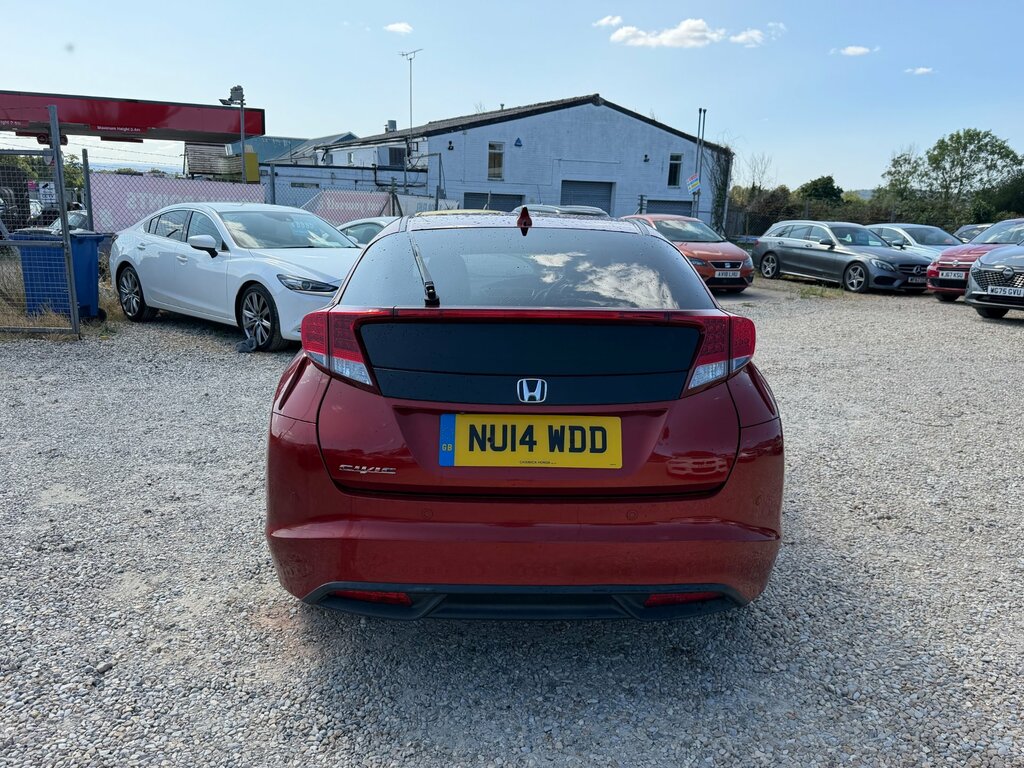 Honda Civic 1.8 I-vtec Se Plus Euro 5 Ss 2014 Silver #8
