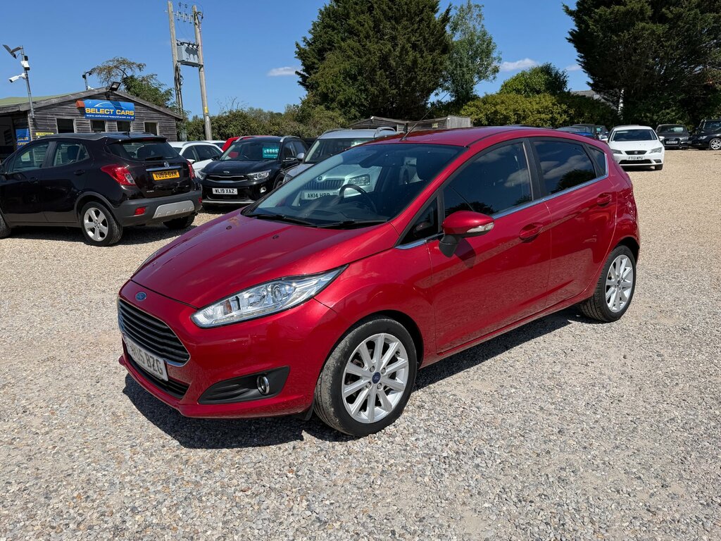 Ford Fiesta 1.0T Ecoboost Titanium Hatchback Red #5