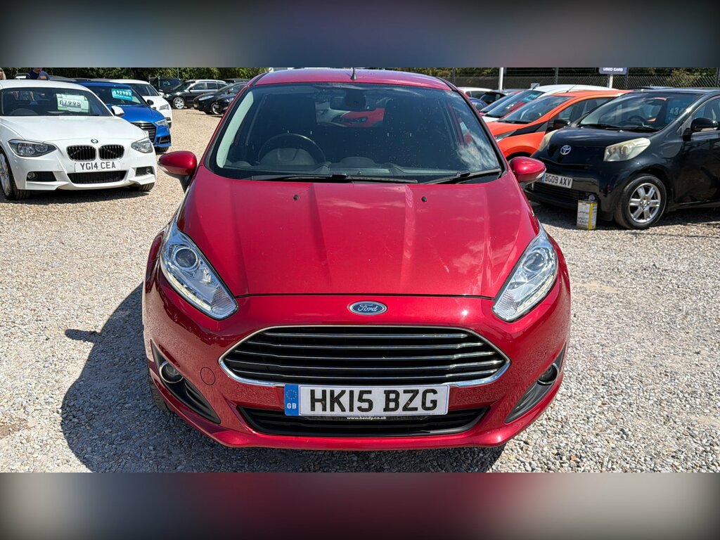 Ford Fiesta 1.0T Ecoboost Titanium Hatchback Red #3