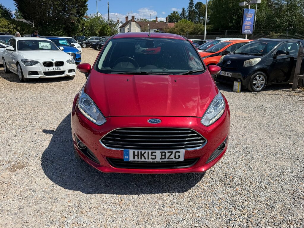 Ford Fiesta 1.0T Ecoboost Titanium Hatchback Red #4