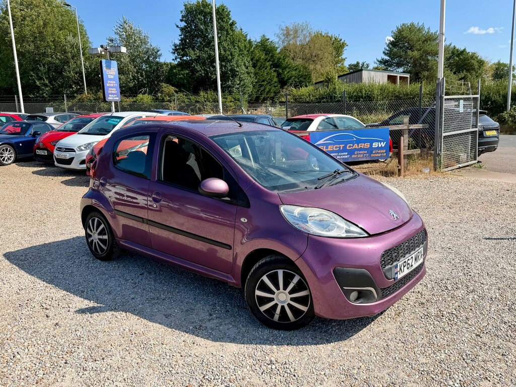 Peugeot 107 1.0 12V Active Hatchback Euro 5 Purple