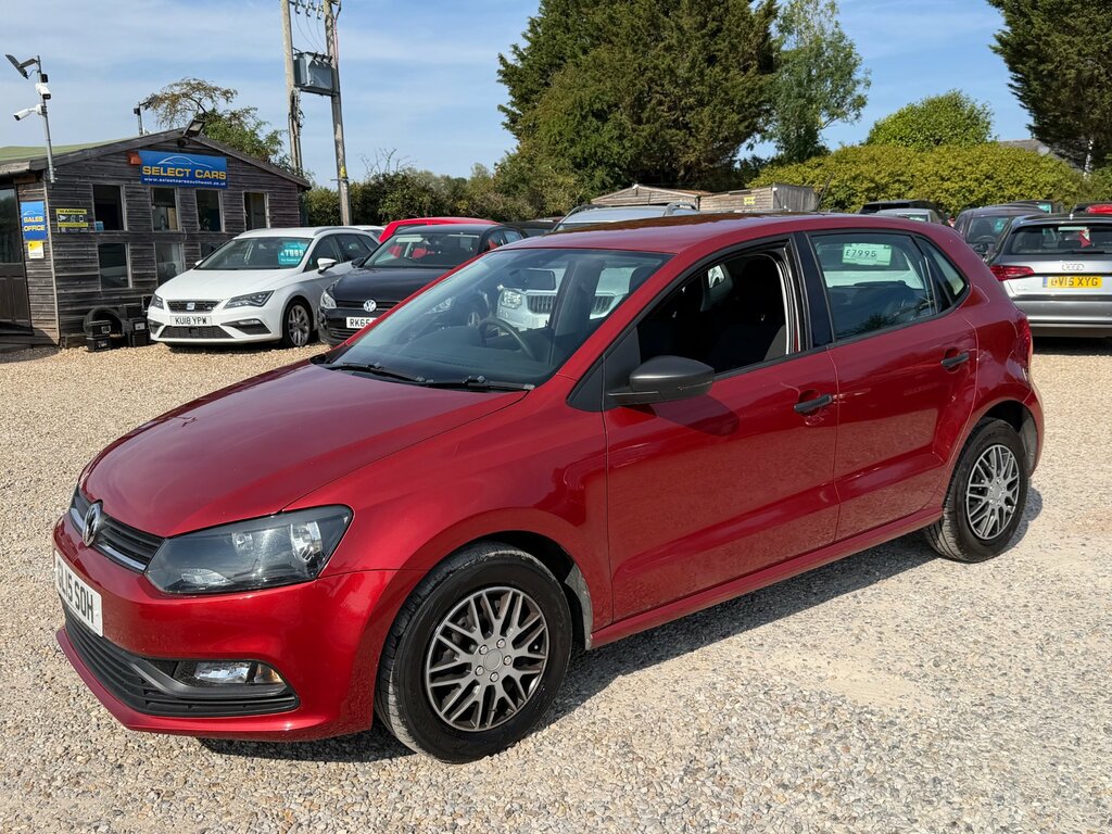 Volkswagen Polo 1.0 Bluemotion Tech S Hatchback Red #5
