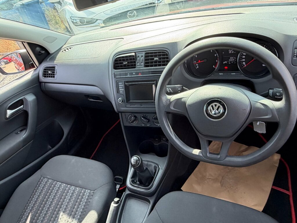Volkswagen Polo 1.0 Bluemotion Tech S Hatchback Red #3