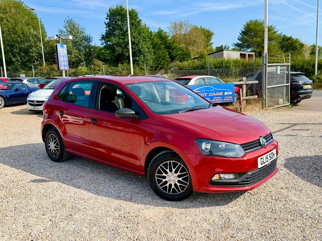 Volkswagen Polo 1.0 Bluemotion Tech S Hatchback Red