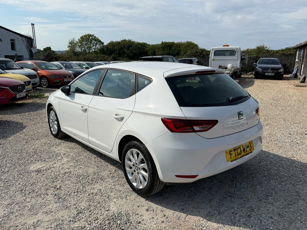 Seat Leon 1.4 Tsi Se Hatchback Euro 5 Ss White #6