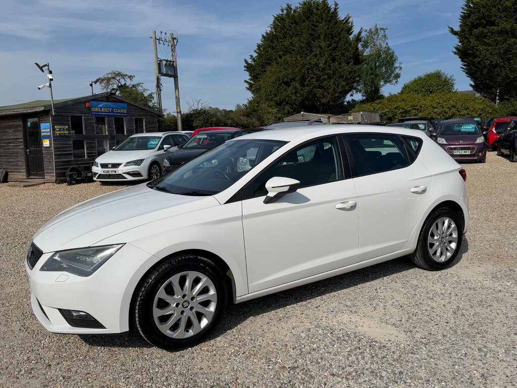 Seat Leon 1.4 Tsi Se Hatchback Euro 5 Ss White #4