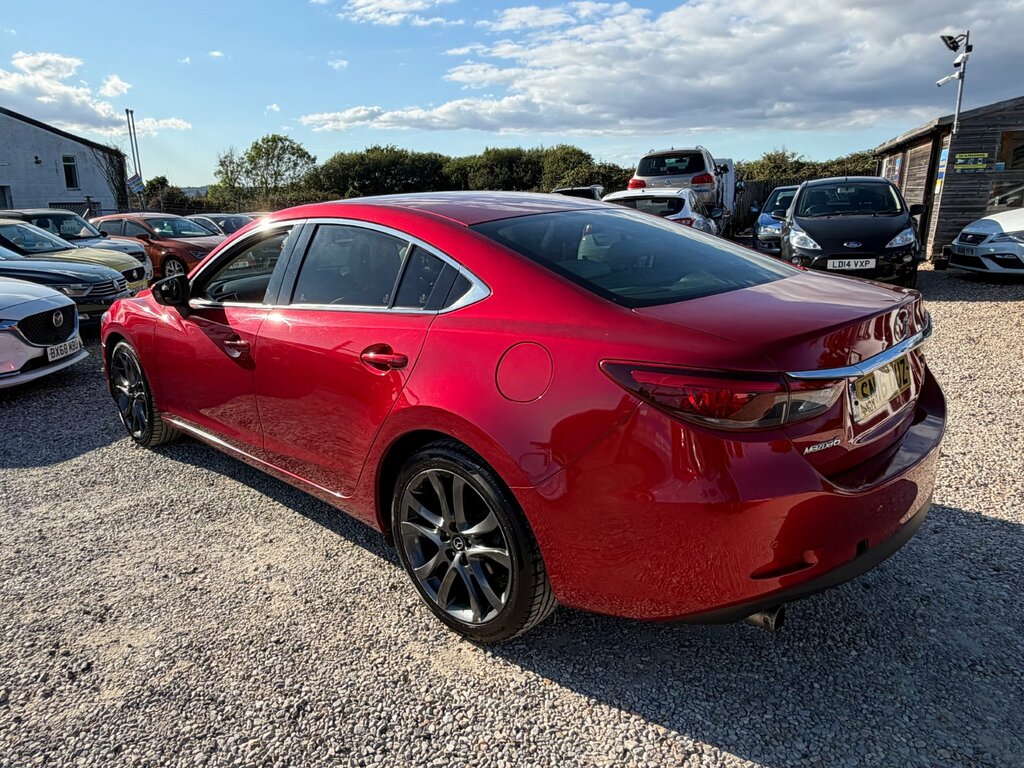 Mazda 6 2.0 Skyactiv-g Sport Nav Saloon Red #6
