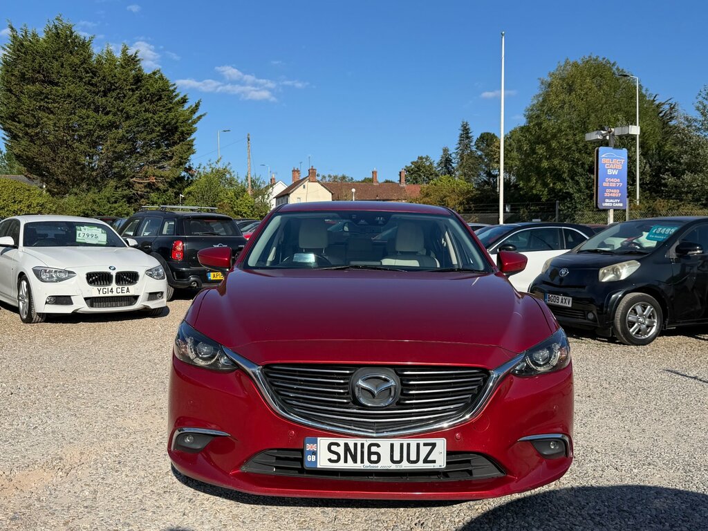 Mazda 6 2.0 Skyactiv-g Sport Nav Saloon Red #4