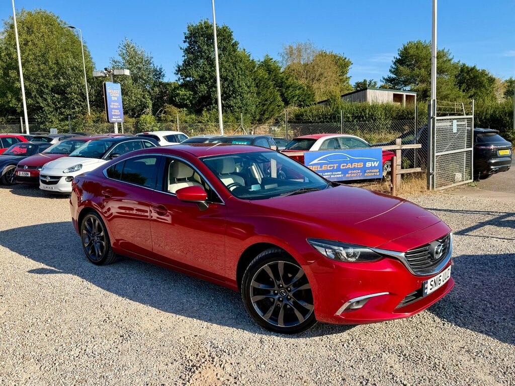 Mazda 6 2.0 Skyactiv-g Sport Nav Saloon Red
