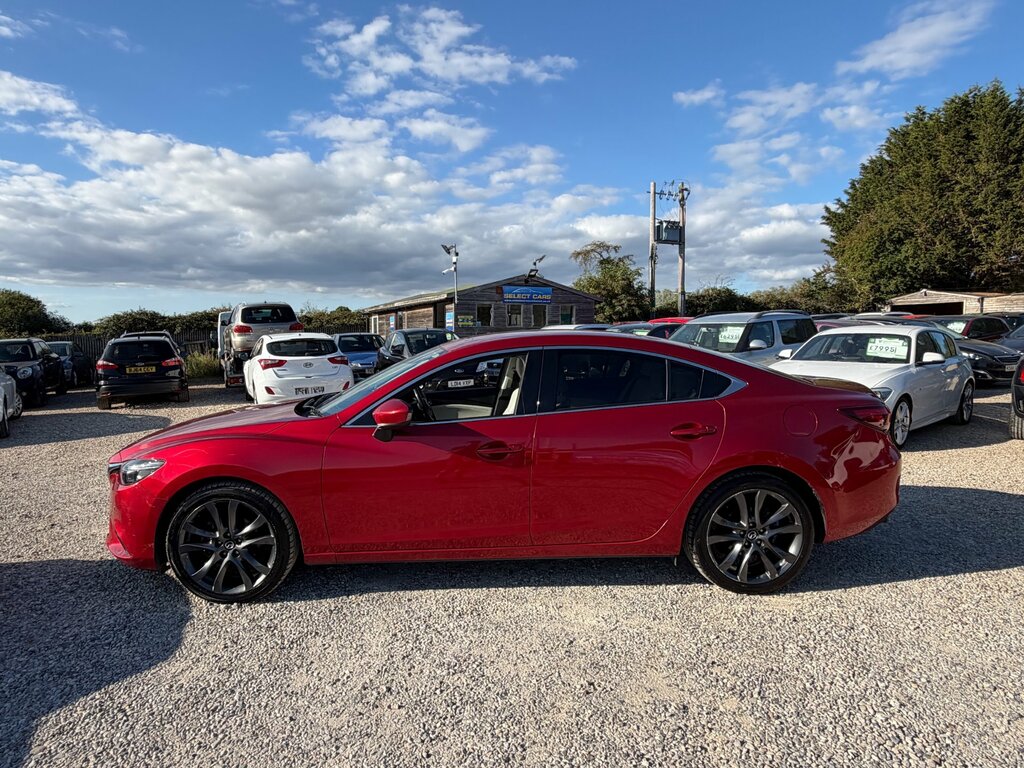 Mazda 6 2.0 Skyactiv-g Sport Nav Saloon Red #5