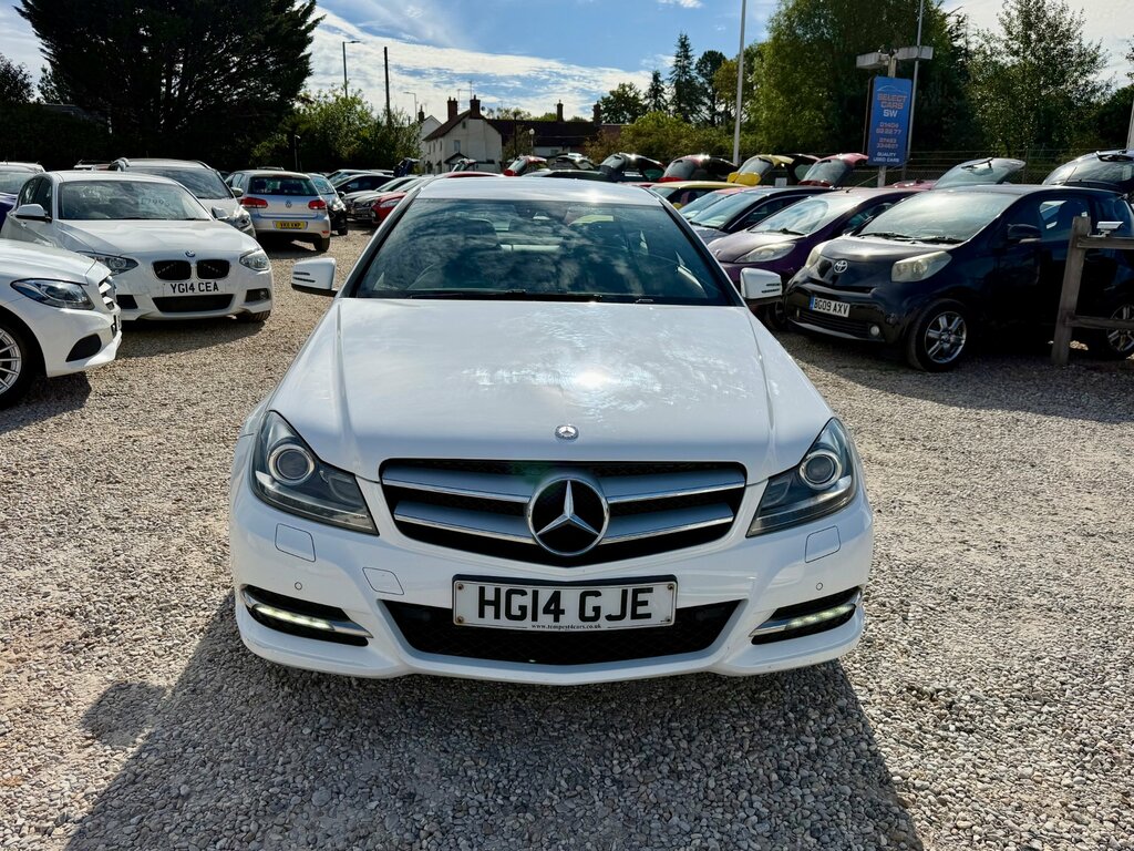 Mercedes-Benz C Class 2.1 C220 Cdi Executive Se Coupe G-troni White #3