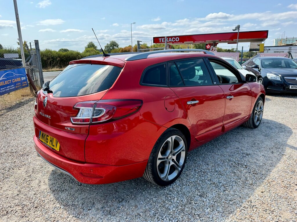 Renault Megane Estate 1.6 Dci Signature Nav Sport Tourer Euro 6 Silver #9