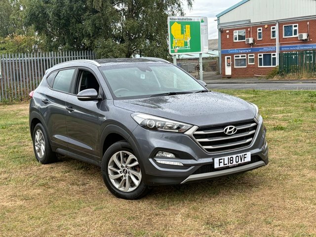 Hyundai Tucson 2018 1.6 Gdi Blue Drive Se Nav Suv Manu Grey #2