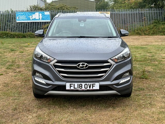 Hyundai Tucson 2018 1.6 Gdi Blue Drive Se Nav Suv Manu Grey #3