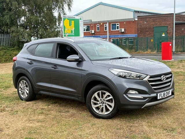 Hyundai Tucson 2018 1.6 Gdi Blue Drive Se Nav Suv Manu Grey