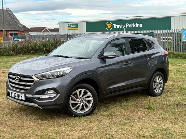Hyundai Tucson 2018 1.6 Gdi Blue Drive Se Nav Suv Manu Grey #5
