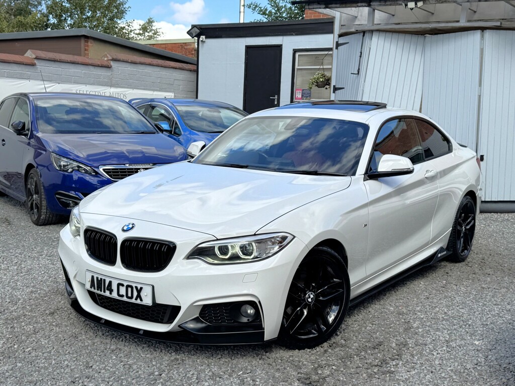 BMW 2 Series 2.0 218D M Sport Euro 6 Ss White #4