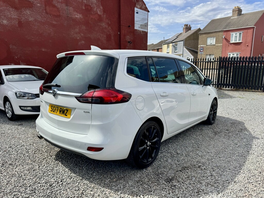 Vauxhall Zafira Tourer 2.0 Cdti Elite Nav Euro 6 Ss White #4
