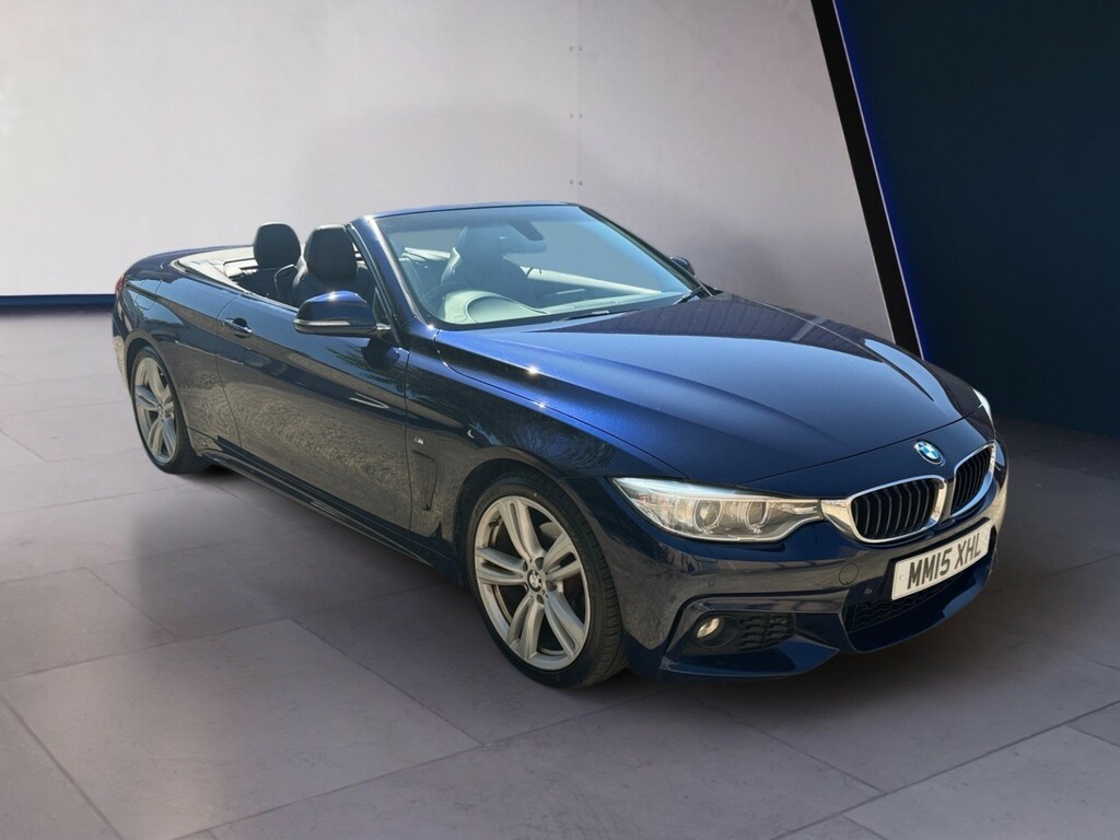 BMW 4 Series Convertible 2.0 420D M Sport Convertible 201515 Blue