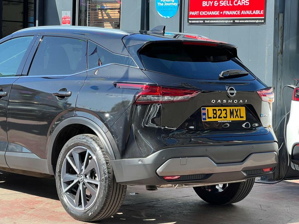 Nissan Qashqai 1.5 H E-power Tekna Euro 6 Ss LB23MXL Black #4