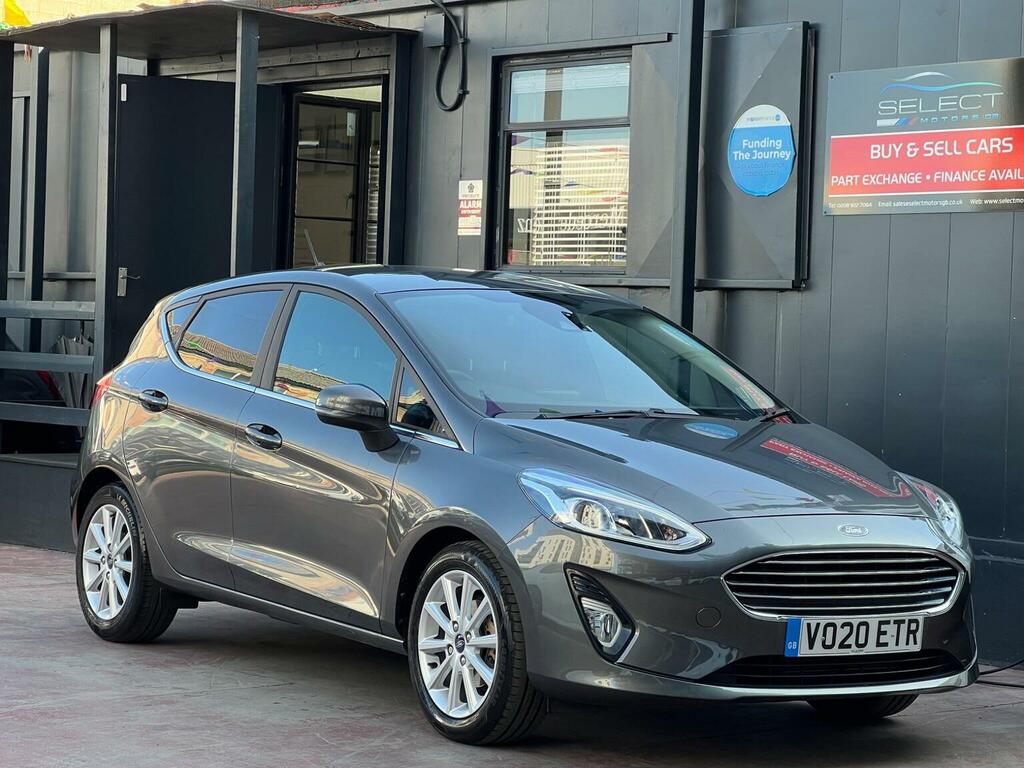 Ford Fiesta 1.0T Ecoboost Titanium Euro 6 Ss Grey