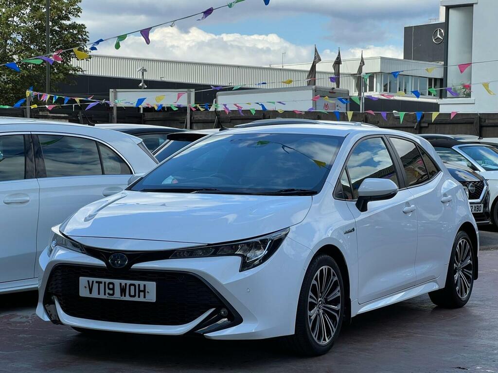 Toyota Corolla 1.8 Vvt-h Design Cvt Euro 6 Ss White #6