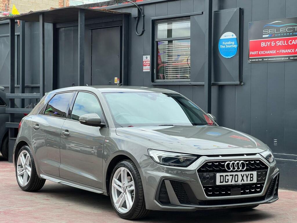 Audi A1 1.0 Tfsi 30 S Line Sportback S Tronic Euro 6 Ss Grey
