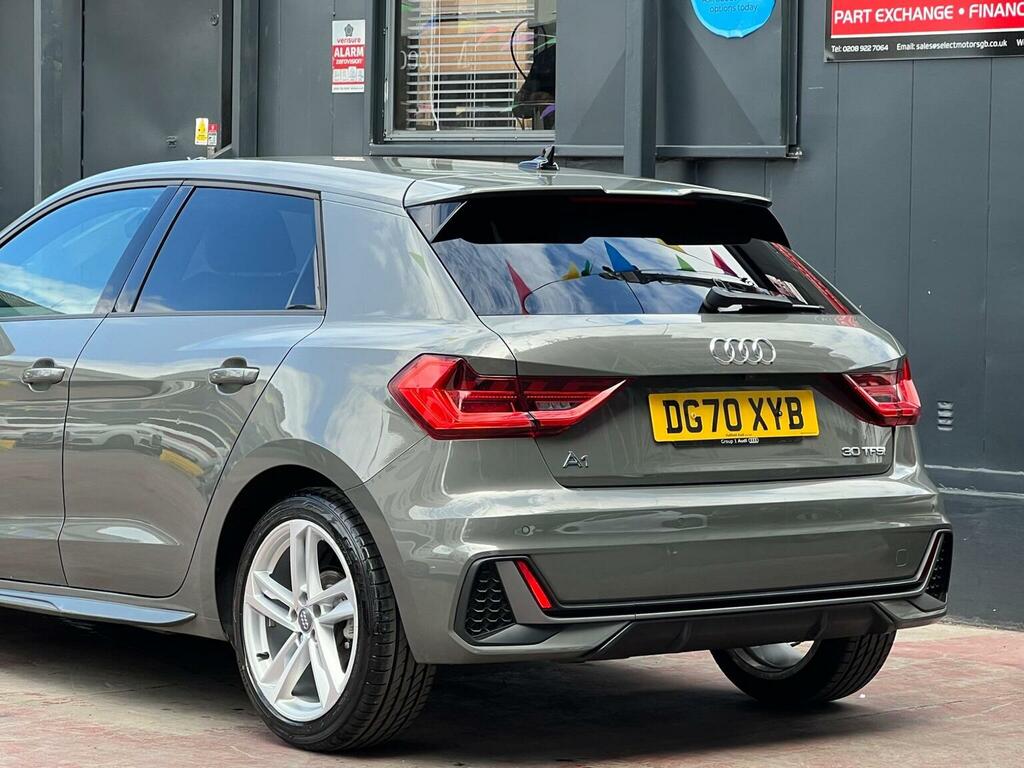 Audi A1 1.0 Tfsi 30 S Line Sportback S Tronic Euro 6 Ss Grey #4