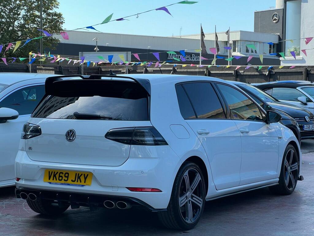 Volkswagen Golf 2.0 Tsi R Dsg 4Motion Euro 6 Ss White #5