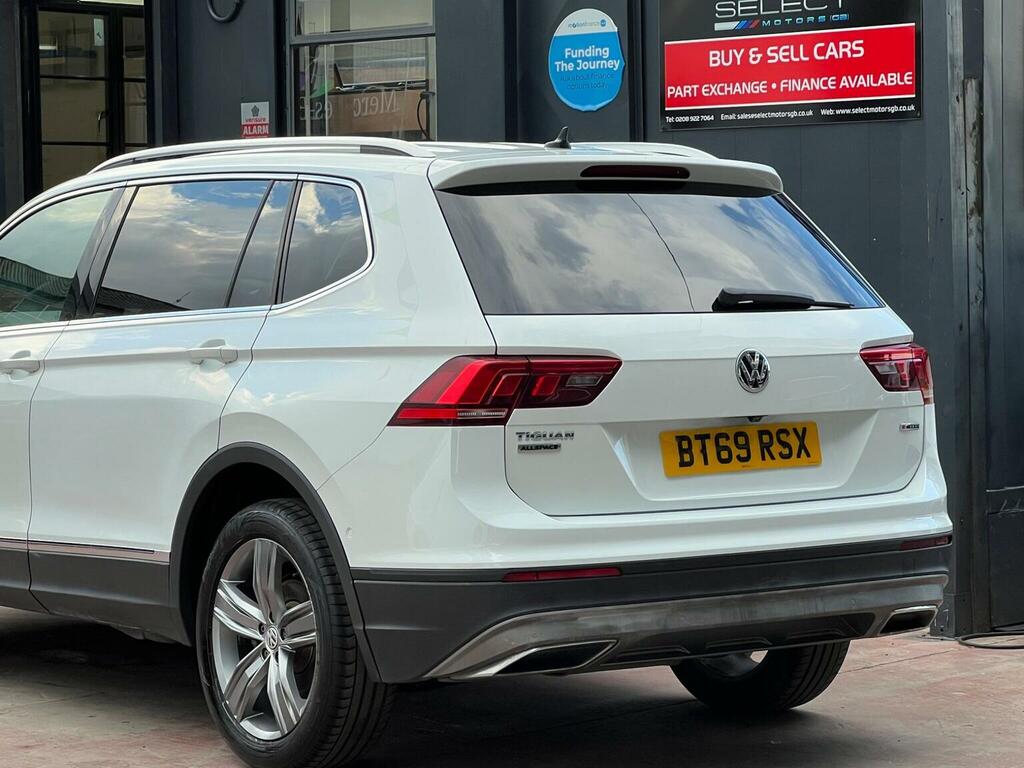 Volkswagen Tiguan Allspace 2.0 Tdi Match Dsg 4Motion Euro 6 Ss BT69RSX White #4